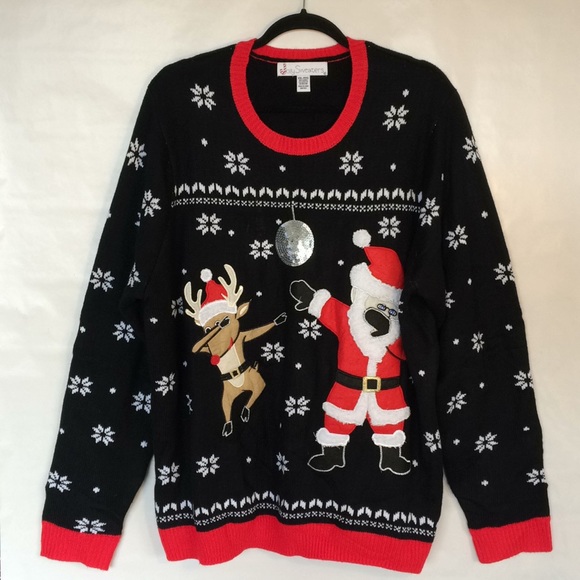 2 chainz dabbing santa sweater